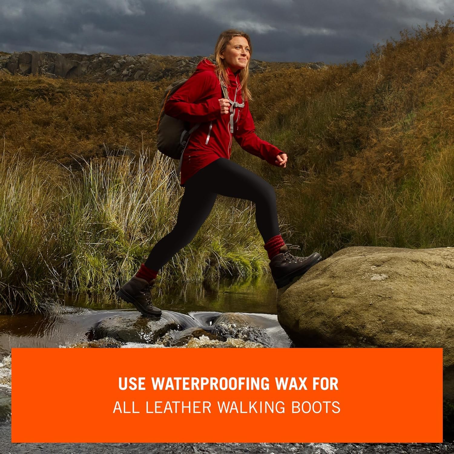 Waterproofing Wax | 100Ml | Nourish and Add Water-Repellency to Leather Walking Boots