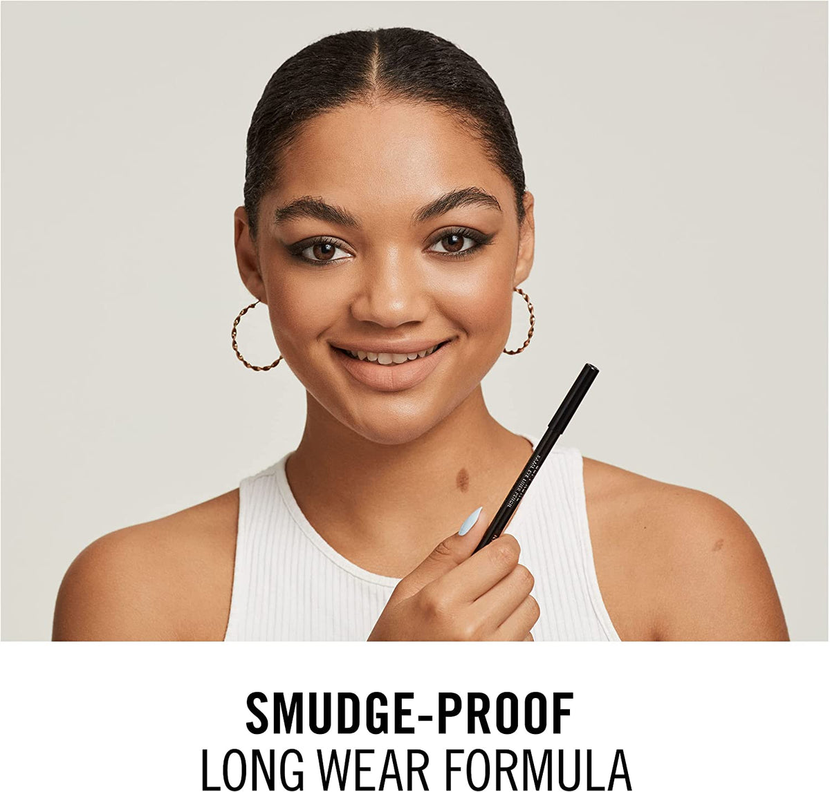 London Soft Kohl Smudge-Proof Eyeliner Pencil, Jet Black, 1.2 G