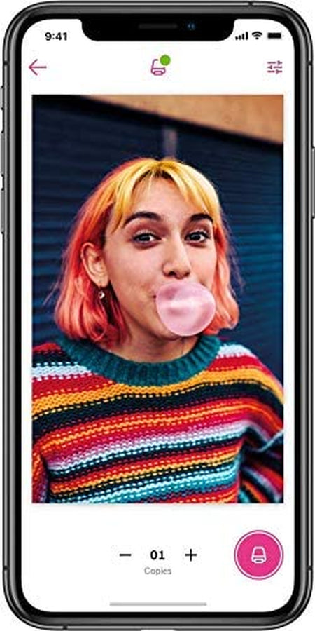 9046 Hi-Print 2X3 Pocket Photo Printer - White