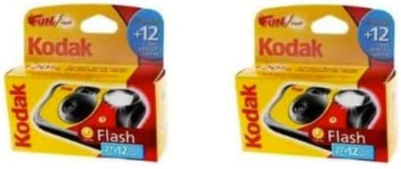 Disposable Flash Cameras - 39 Exposures - Pack of 2