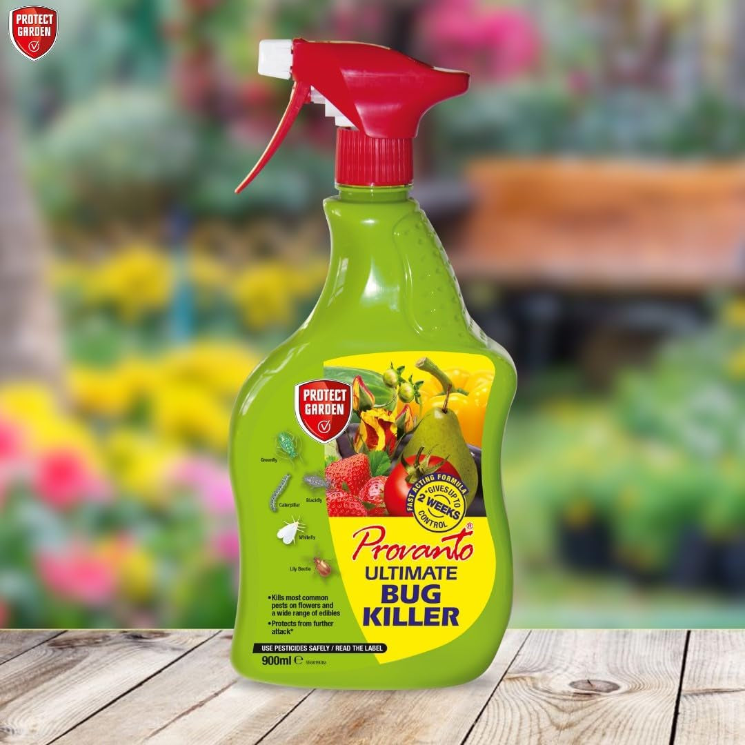 86600244 Ultimate Bug Killer, Insecticide Protects for up to Two Weeks, 1L, Ready-To-Use