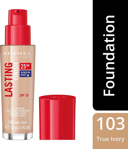 Old Product & Packaging -  Lasting Finish 25 Hour Foundation True Ivory