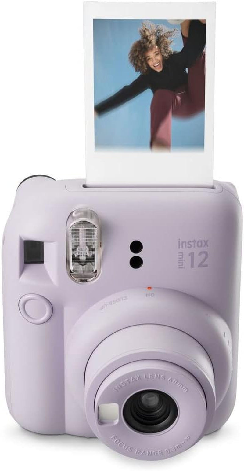Fujifilm  Mini 12 Instant Camera with 40 Shot Film Pack - Lilac Purple