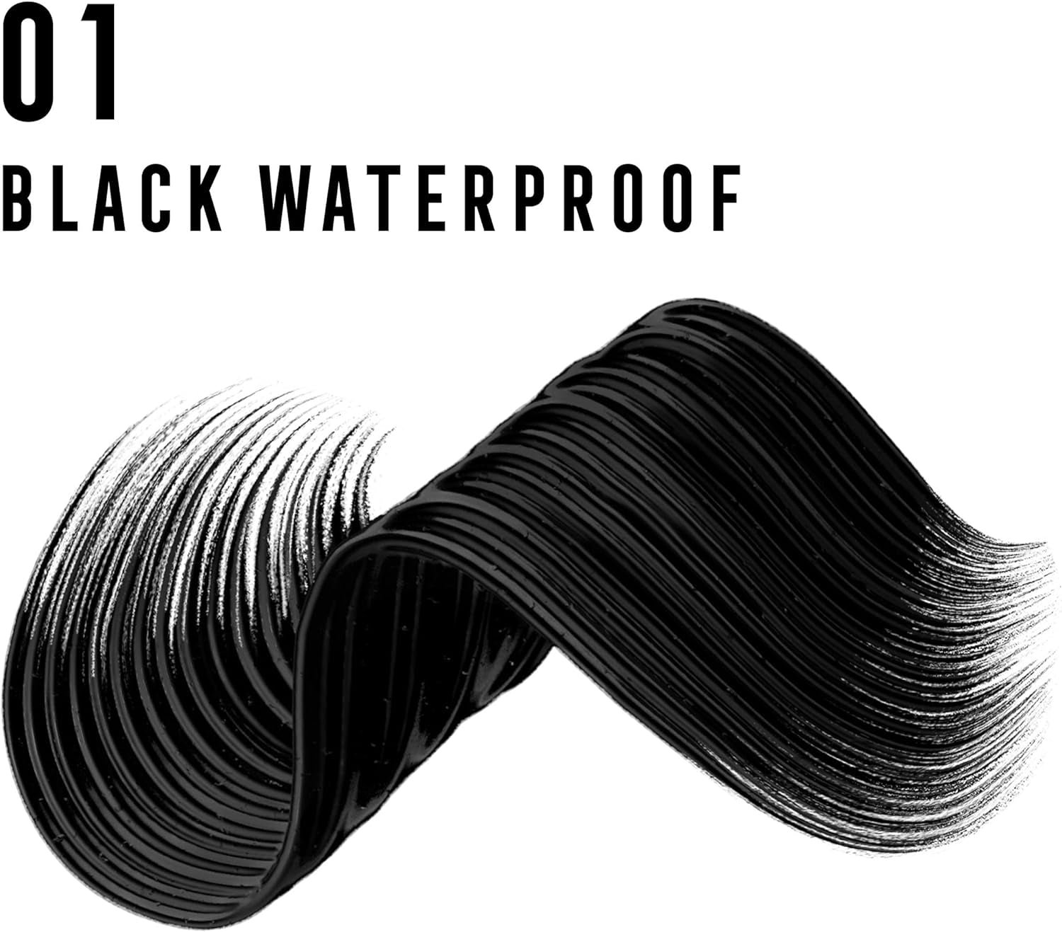2000 Calorie Waterproof Volume Mascara, Smudge Proof, Black, 9 Ml