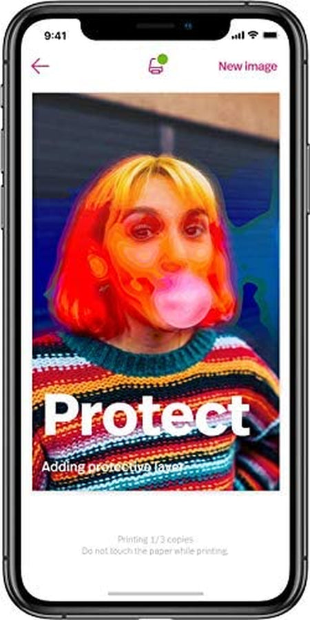 9046 Hi-Print 2X3 Pocket Photo Printer - White