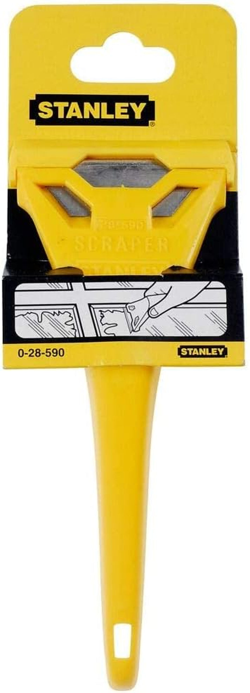 0-28-590 593OC Plastic Window Scraper Compatible with Plastic