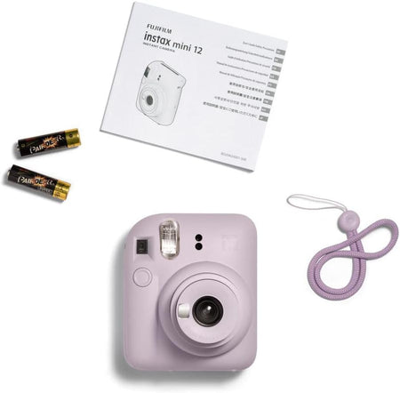 Fujifilm  Mini 12 Instant Camera with 40 Shot Film Pack - Lilac Purple
