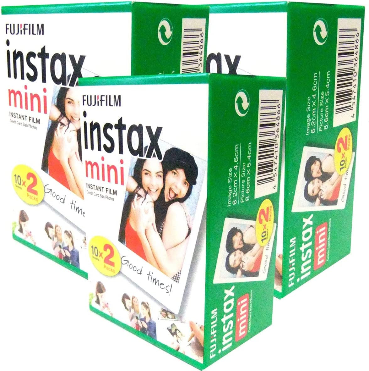 Instax Film Instant Colour  Bundle Pack (60 Shots) Mini for 8 50S 25 7S 90 300.
