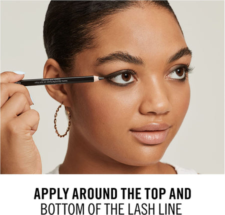 London Soft Kohl Smudge-Proof Eyeliner Pencil, Jet Black, 1.2 G