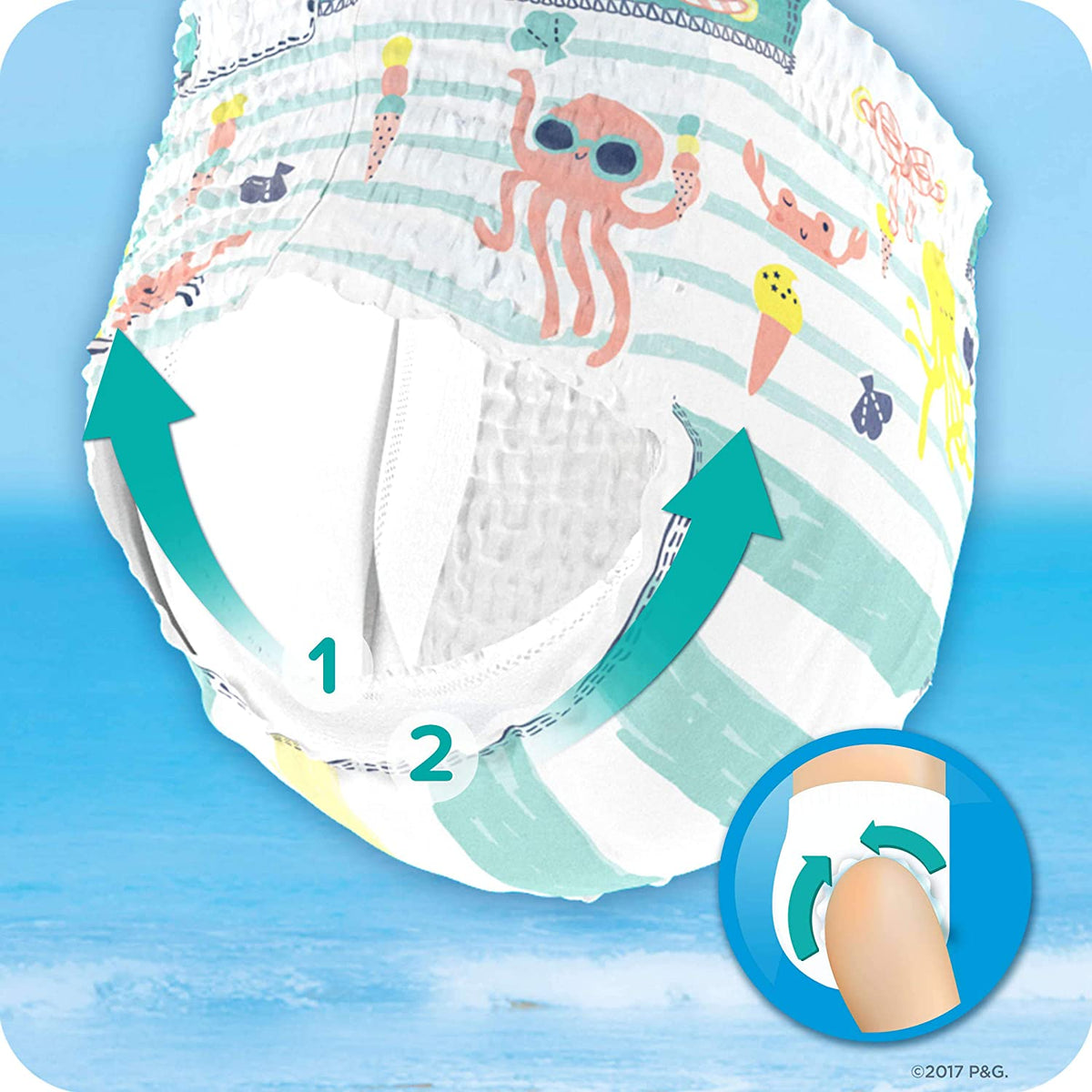 Splashers Disposable Swim Nappies Size 4-5 (9-15 Kg) for Optimal Protection in the Water, 11 Nappies