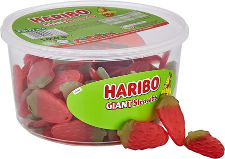 Giant Strawberry Bulk Sweets, 1 Kg