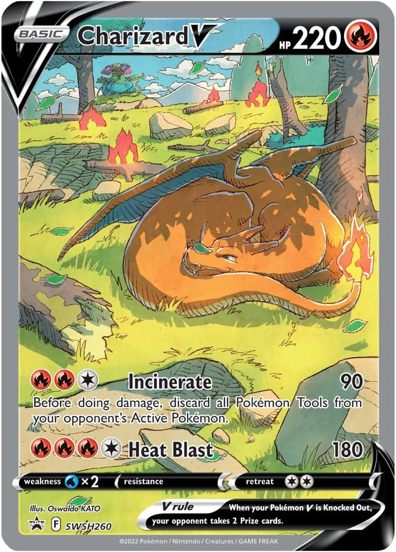 TCG: Sword & Shield Ultra-Premium Collection - Charizard, for Ages 6+, Multi-Colored
