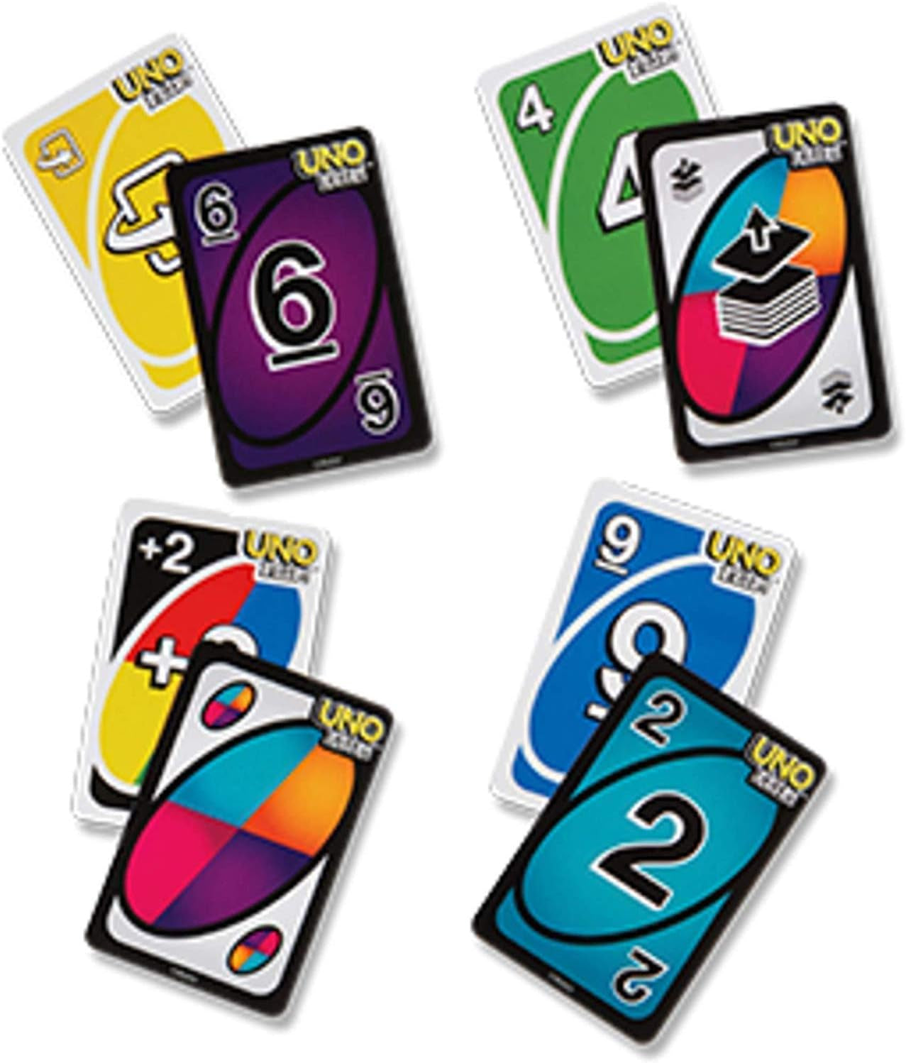Uno Original and Uno Flip Card Games, Combo Pack of 2